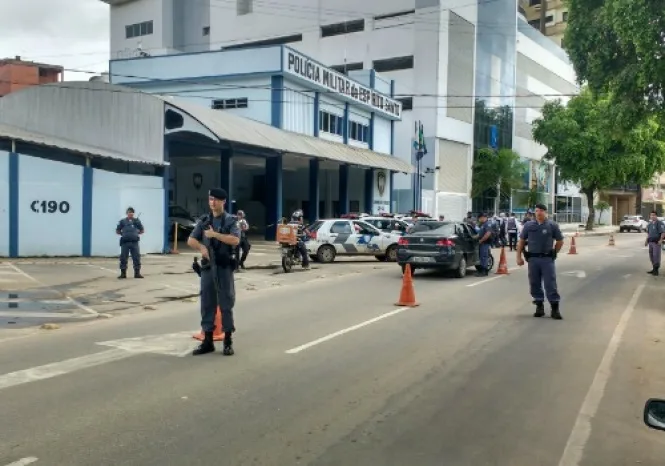 Policiamento é reforçado nas ruas de Cachoeiro para as compras de Natal