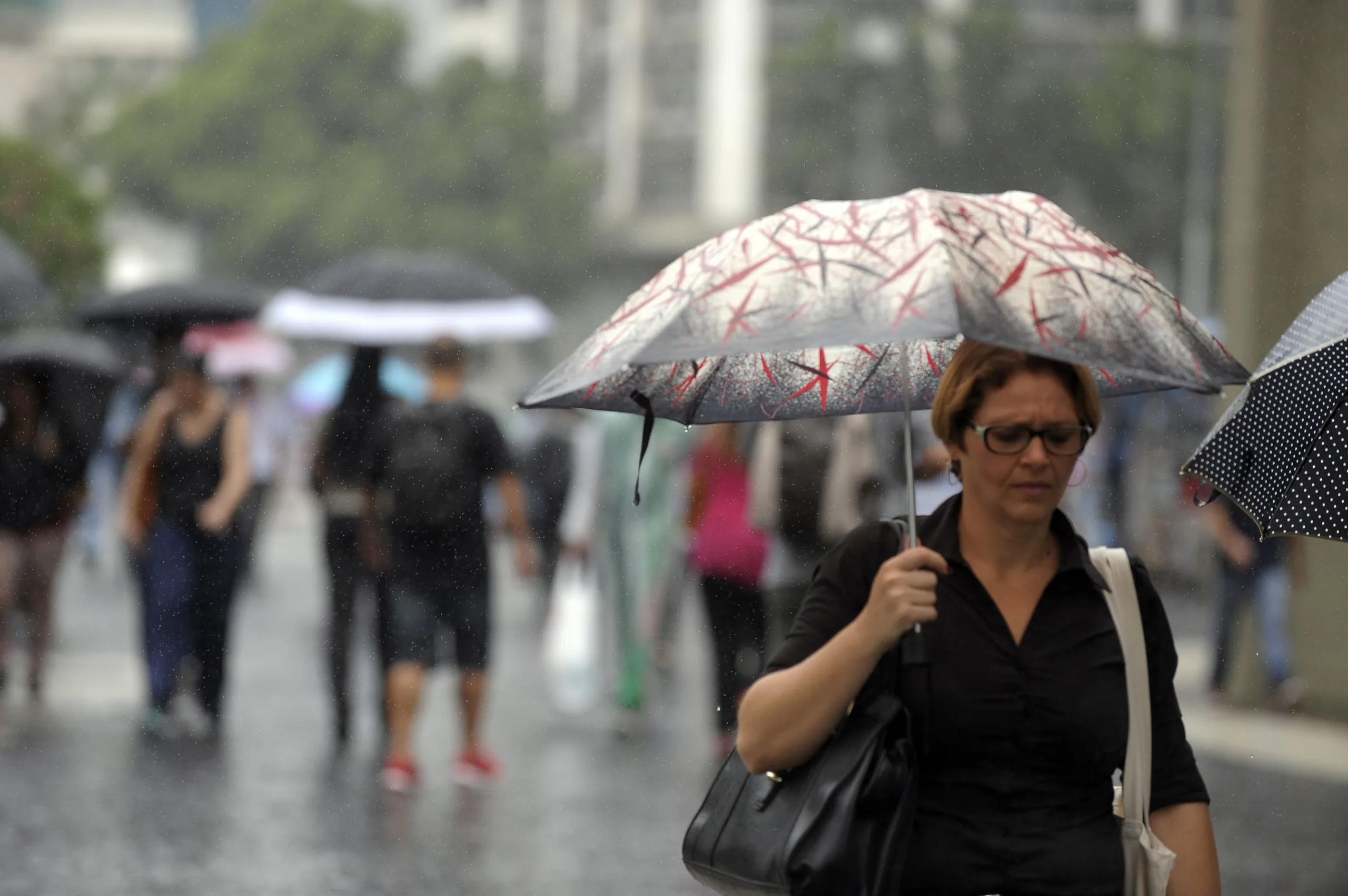 Rio de Janeiro – Chuva em diversos pontos do Rio de Janeiro (Tânia Rêgo/Agência Brasil)