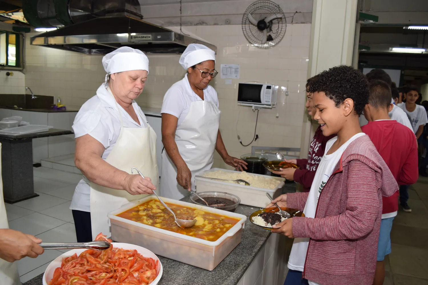 Merenda nas escolas de Cachoeiro segue padrão de nutrição