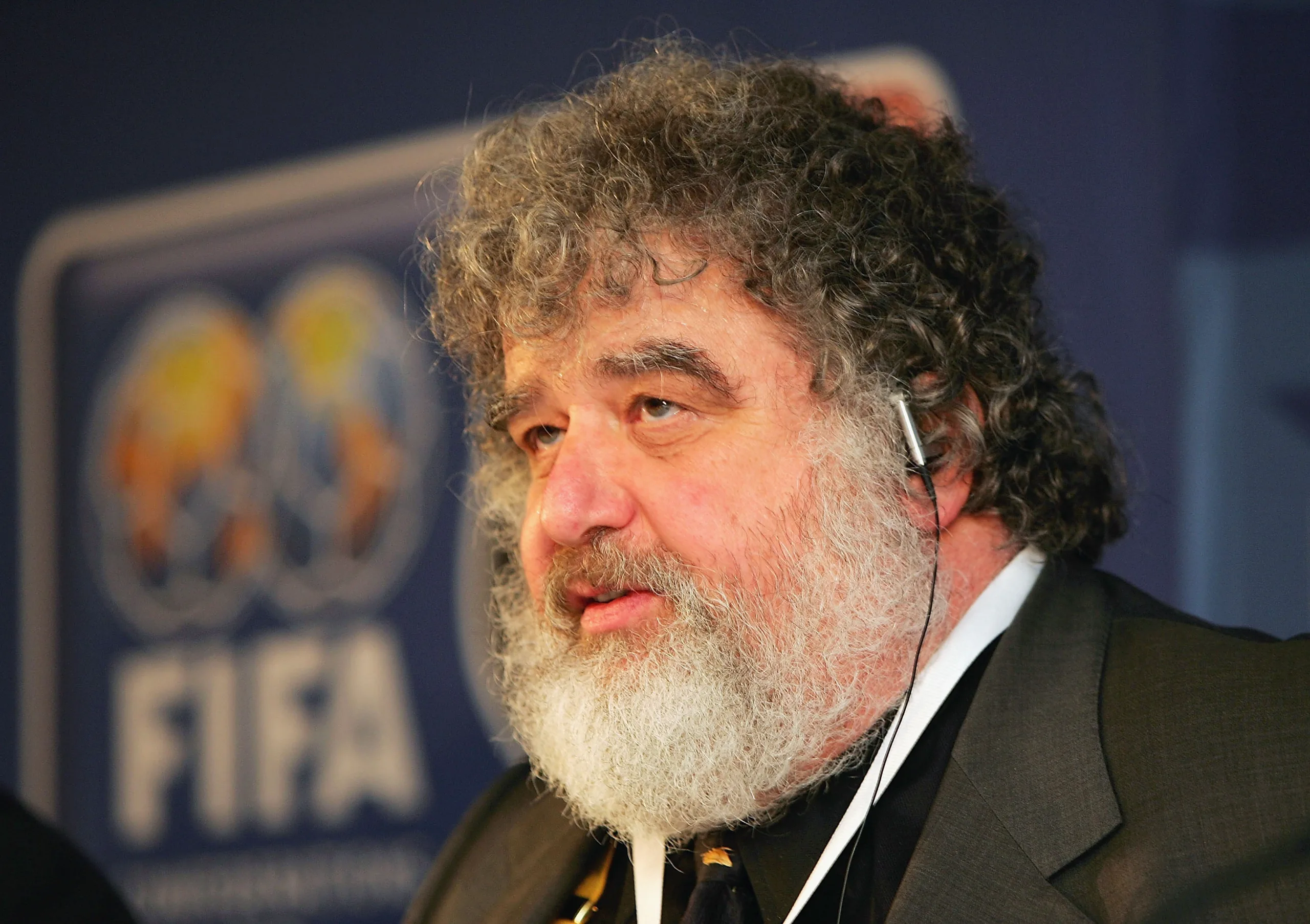 FRANKFURT, GERMANY – NOVEMBER 1: Chuck Blazer, a Member of FIFA World Cup Organizing Committee, attends a press conference for The Confederations Cup Germany 2005 draw at The Alte Oper, on November 1, 2004 in Frankfurt, Germany. (Photo by Stuart Franklin/Getty Images)