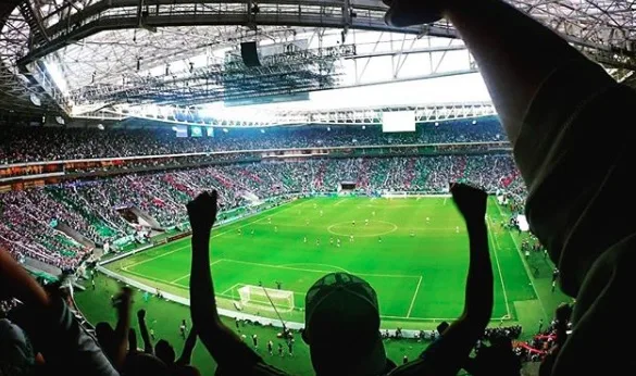 Palmeiras treina em gramado sintético de olho em jogo no seu estádio