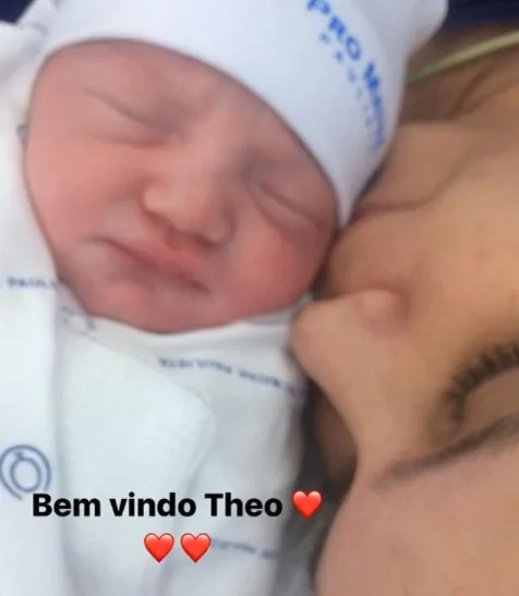 Junno Andrade comemora a chegada do neto, Theo: Que você seja infinitamente feliz