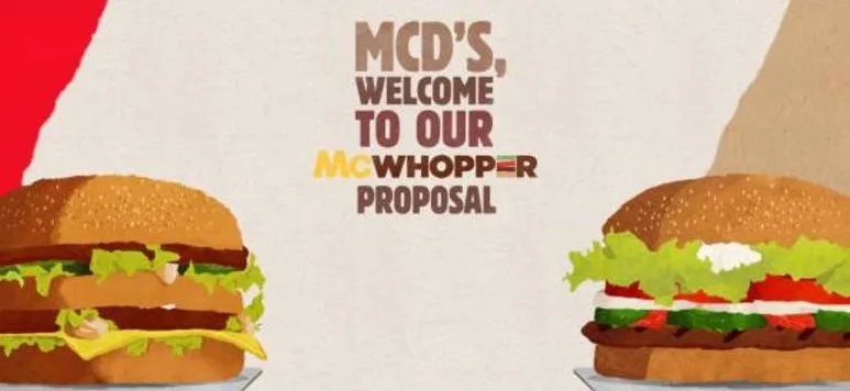 Climão! Burger King propõe "sanduíche da paz" com McDonald's e recebe alfinetada