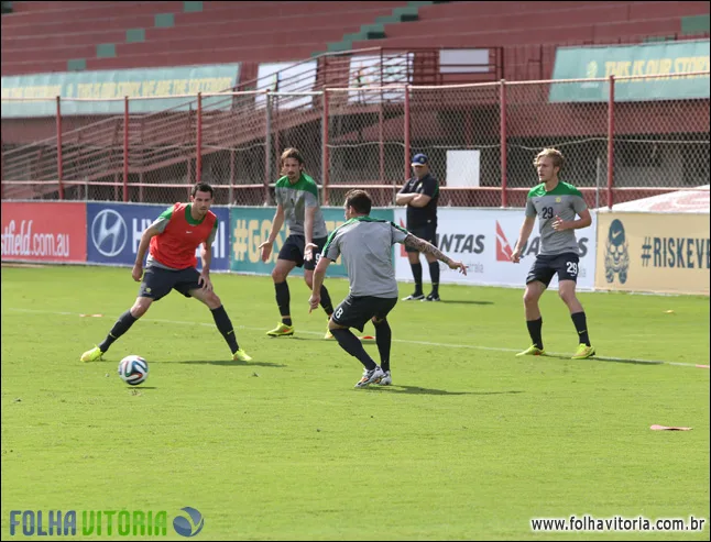 Amistoso: jogo entre Austrália e Croácia abre clima de Copa na cidade