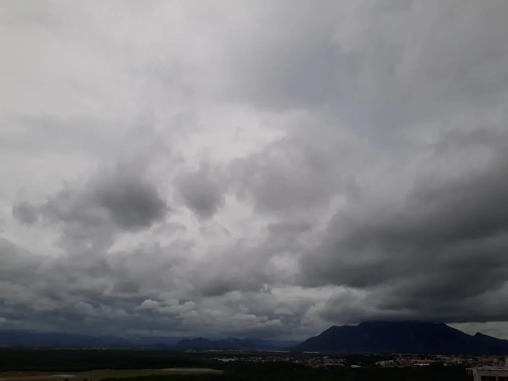 Fim de semana será de muita chuva e rajadas de vento em todo o Espírito Santo