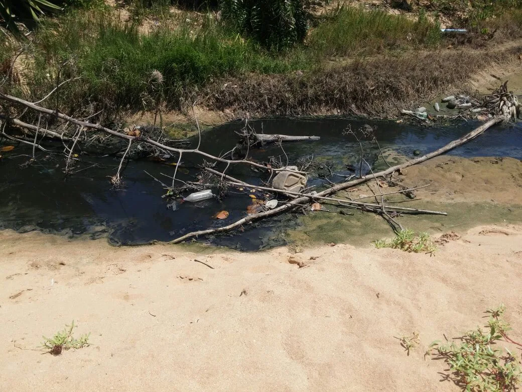 Praia da Serra recebe esgoto de 1200 residências de bairros da região