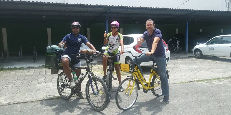 Cicloavisitas visitam Vitória