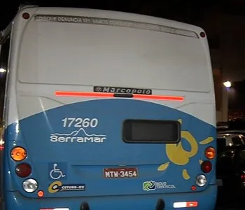 Dois ônibus são assaltados na mesma noite, na Serra