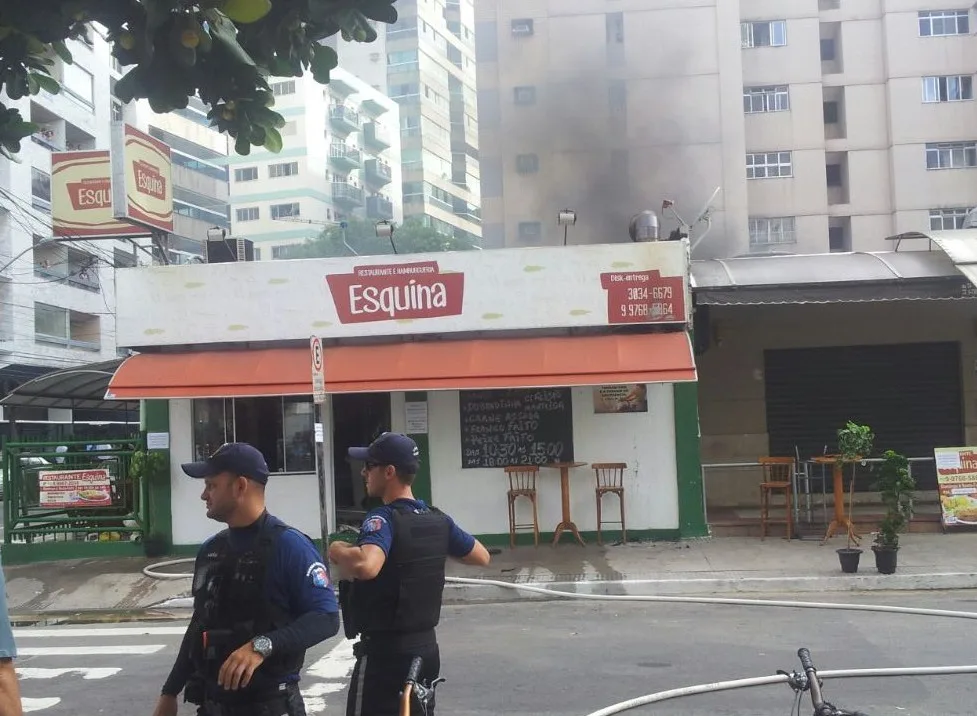 Explosão: dono de restaurante de Vila Velha é internado em estado grave