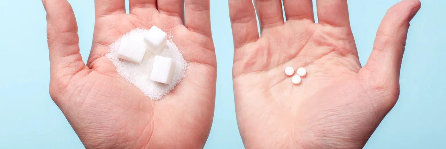 Açúcar ou adoçante? Saiba qual o melhor para sua saúde! Açúcar ou adoçante? Saiba qual o melhor para sua saúde!
