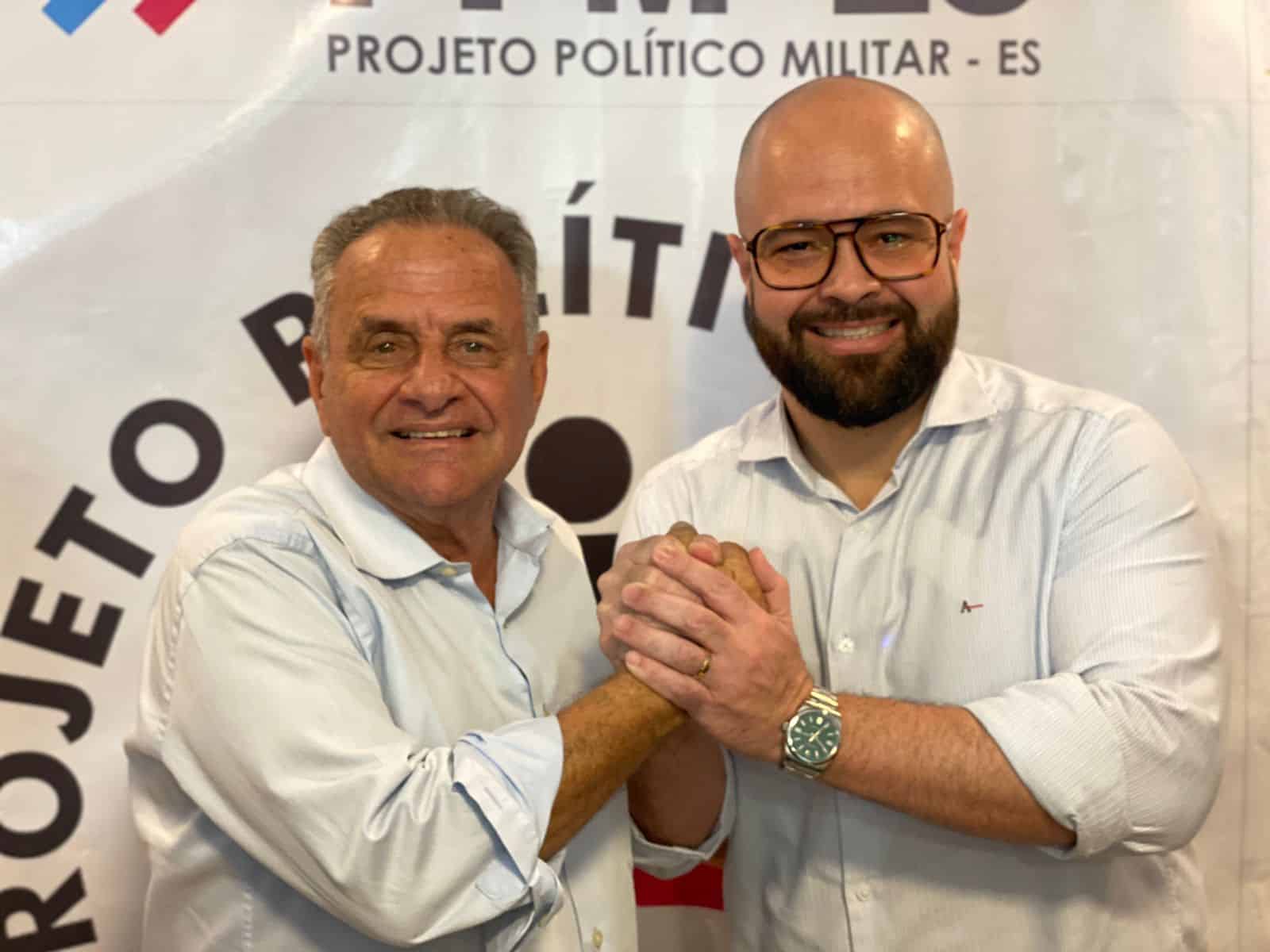 Manato e Bruno na disputa ao governo / crédito: assessoria de imprensa