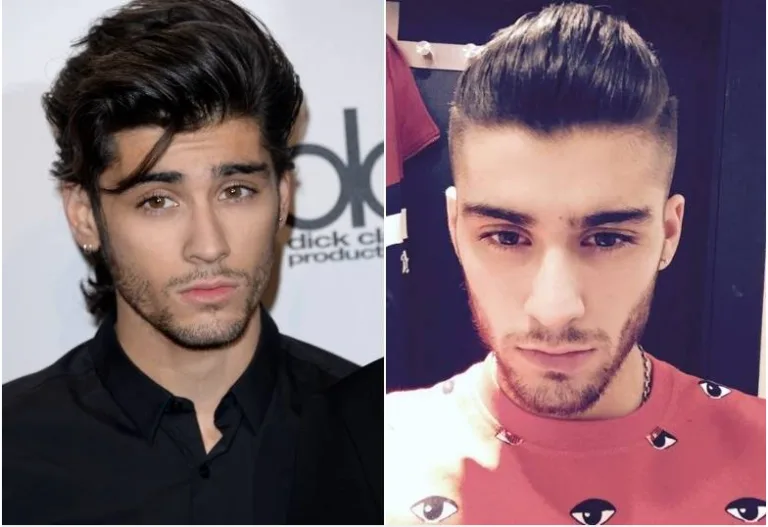 Há um ano sem cortar o cabelo, Zayn Malik muda visual