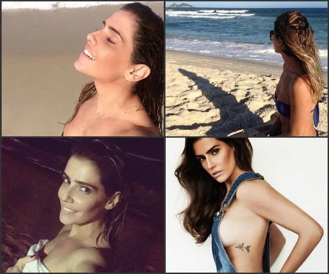 Solteira e sedutora, atriz Deborah Secco provoca homens com fotos nas redes sociais