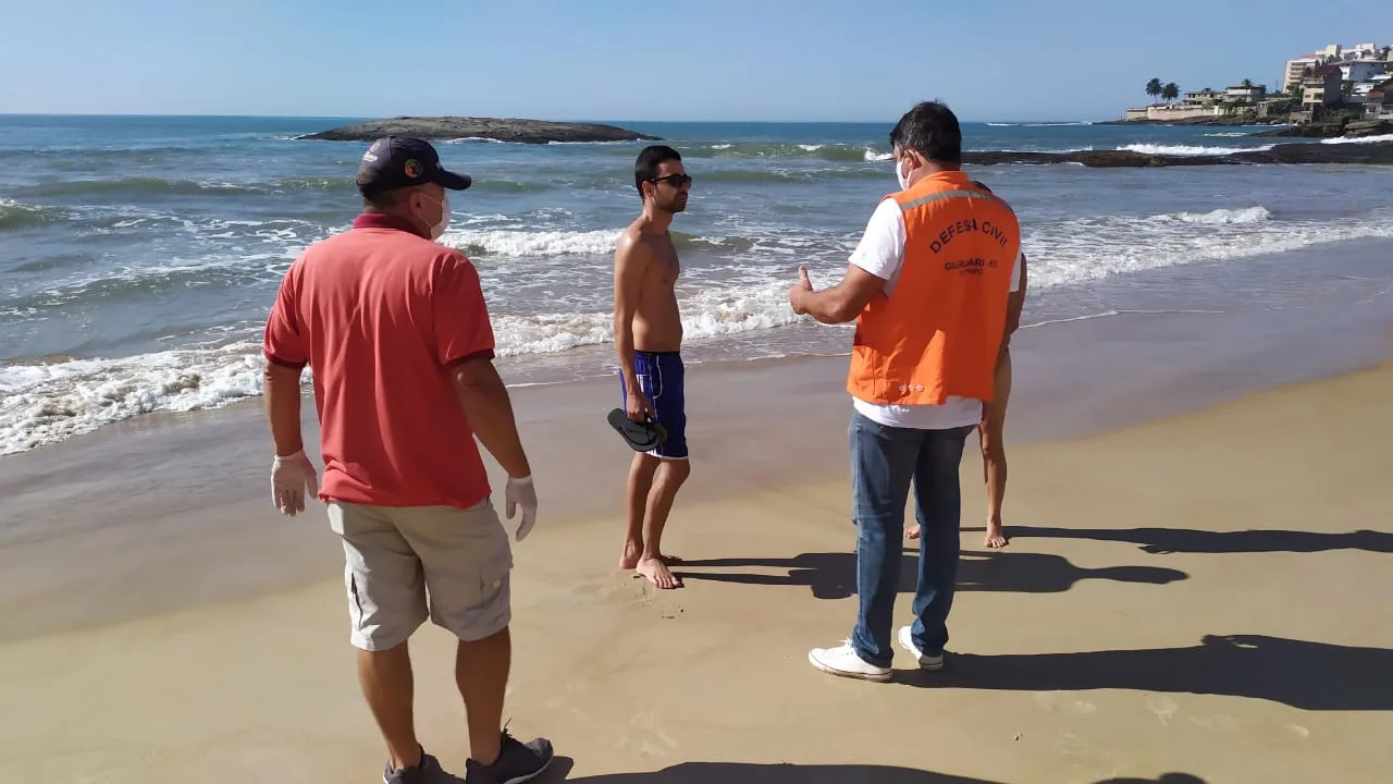 Barreiras sanitárias: Guarapari intensifica fiscalização nas praias durante o feriado