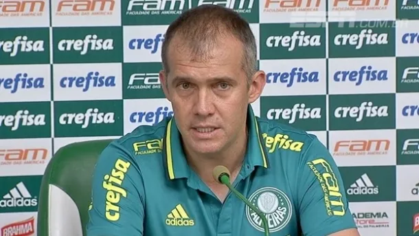 Eduardo Baptista manterá rodízio de jogadores no Palmeiras contra o Audax