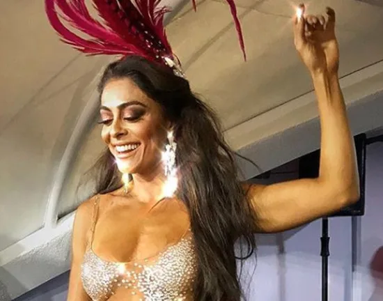 Juliana Paes diz que fica na Grande Rio mesmo após rebaixamento