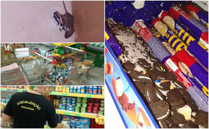 Ratos são encontrados e supermercado é interditado em Linhares