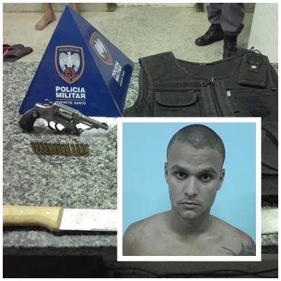 Polícia encontra armas em casa de bater na mulher em Guarapari