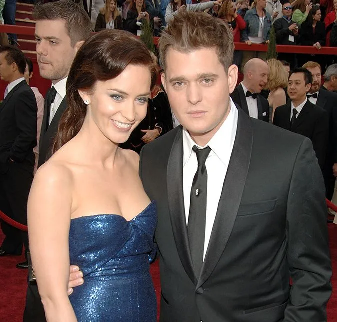 Emily Blunt relembra seu namoro com Michael Bublé: - Eu não era perfeita com ele