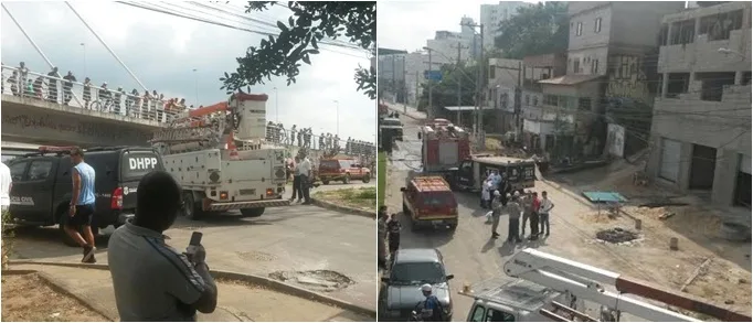 Homem morre eletrocutado ao encostar em fios de alta tensão em Jardim da Penha, Vitória