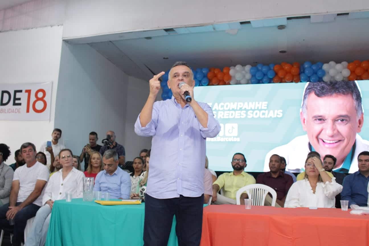 Audifax no lançamento da sua candidatura a governador no ano passado - crédito: Victor Mateus