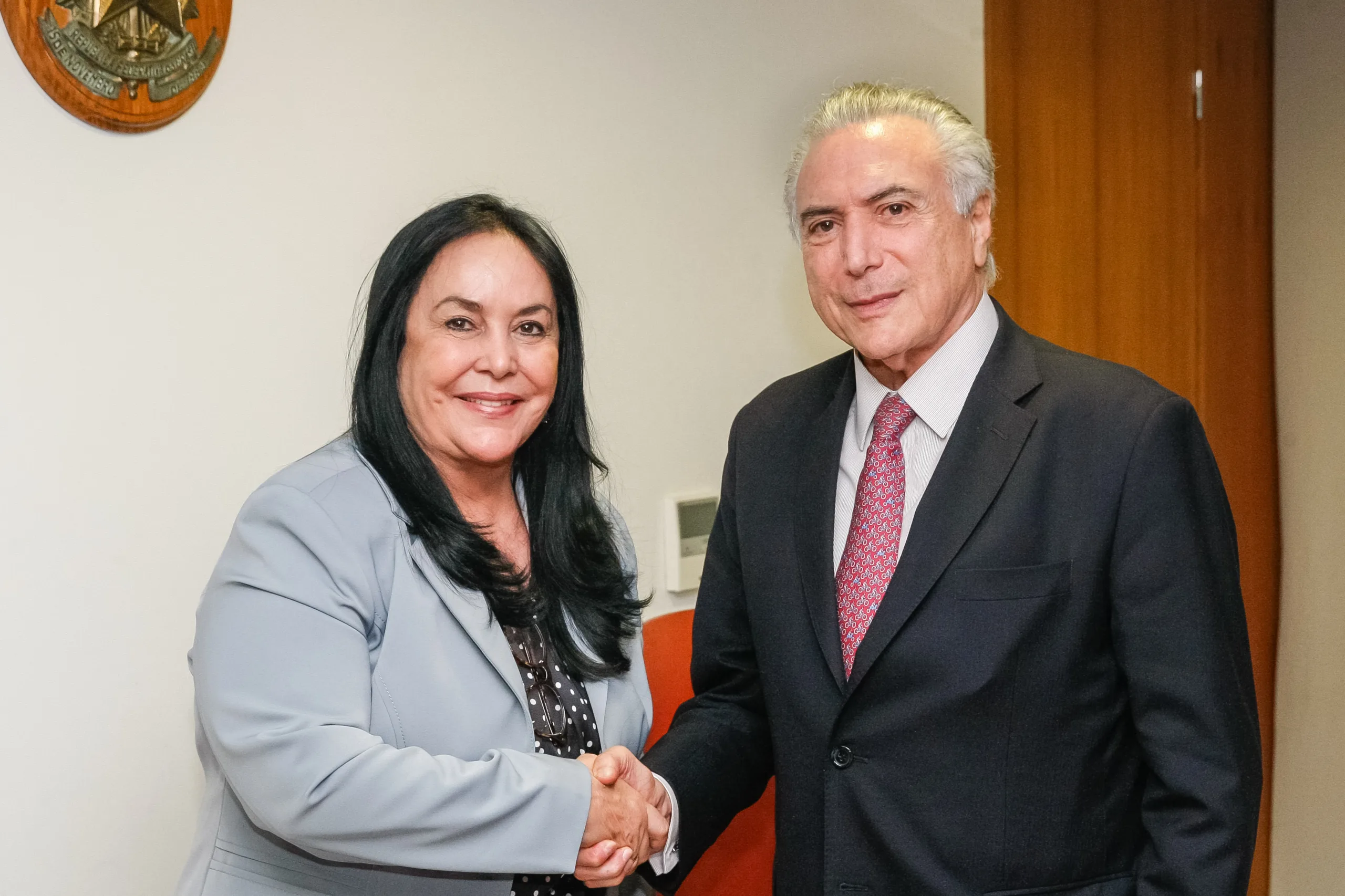 Brasília – DF, 20/06/2016. Presidente em Exercício Michel Temer durante encontro com Senadora Rose Freitas Foto: Marcos Corrêa/PR