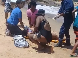 Homem tenta salvar irmã de afogamento e ambos morrem em praia de Marataízes