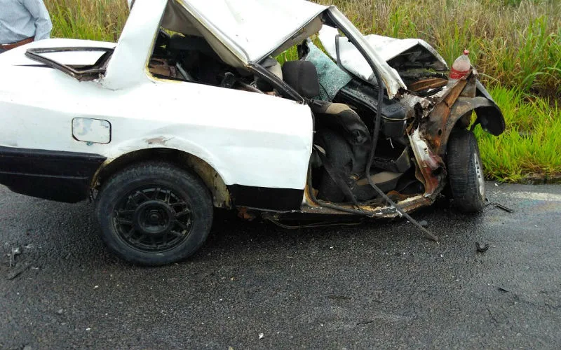 Grave acidente deixa uma pessoa morta em rodovia no interior de Montanha