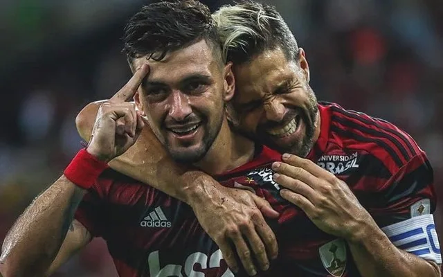 Diego se destaca e abre disputa com Arrascaeta no meio-campo do Flamengo