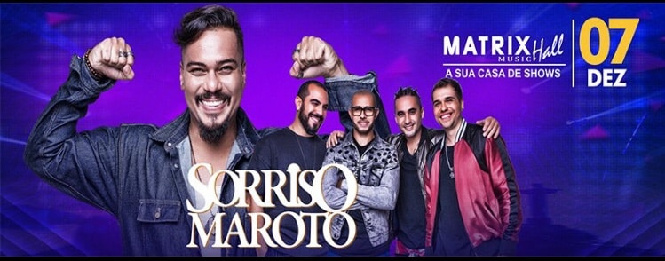 Sorriso Maroto se apresenta na Matrix depois da volta de Bruno Cardoso