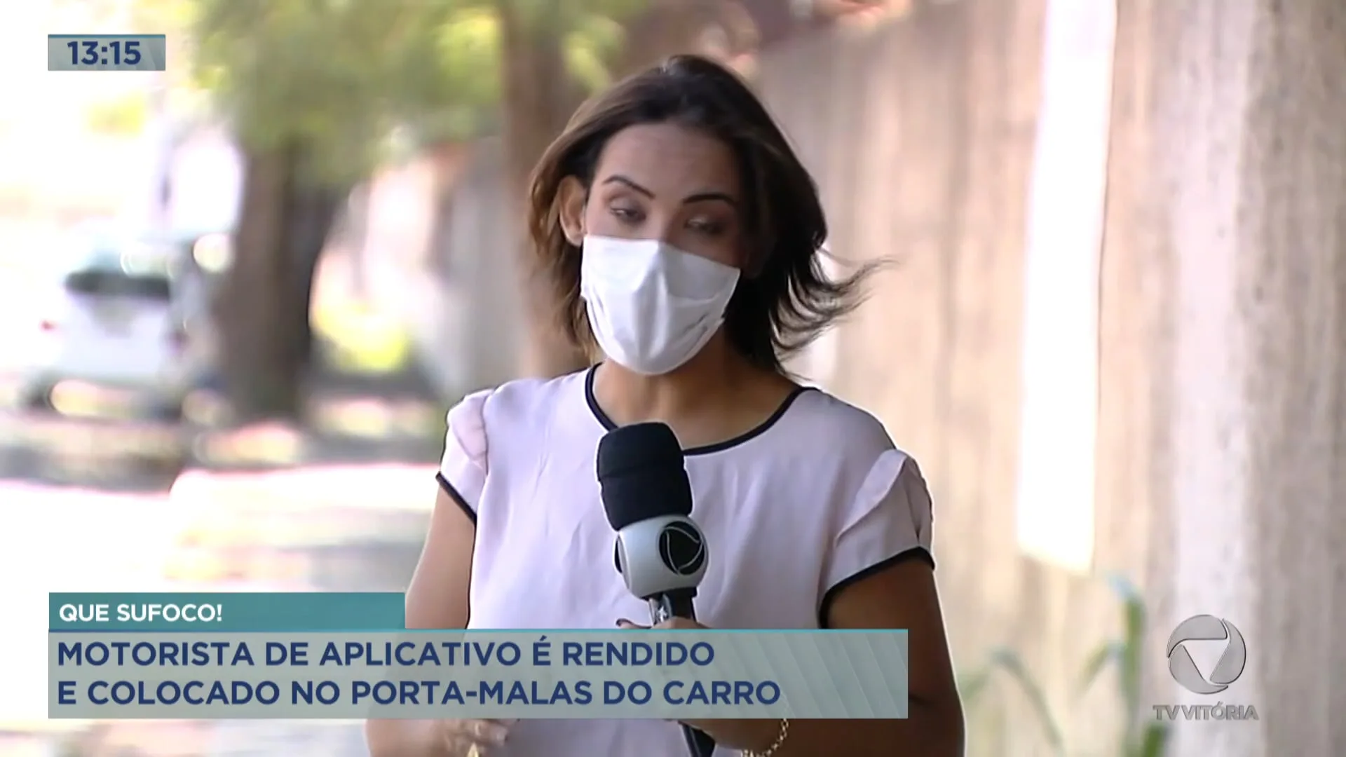 Motorista de aplicativo é rendido e colocado no porta-malas do veículo