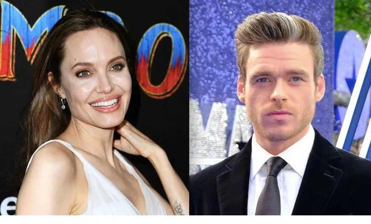 Angelina Jolie e Richard Madden saem às pressas de set de filmagem após bomba ser encontrada