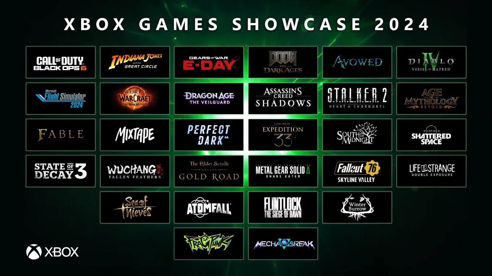 Xbox Games Showcase 2024: Todos os anúncios e novidades