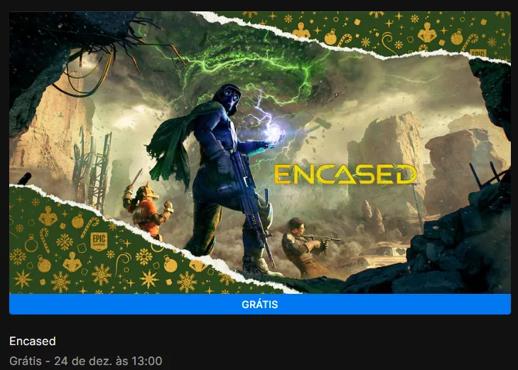 Já pegou seu jogo grátis para PC na Epic Games hoje?