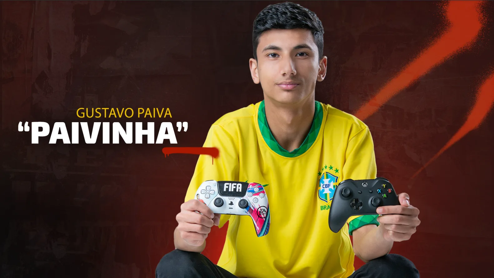 Paivinha largou a faculdade para se tornar atleta e streamer de FIFA