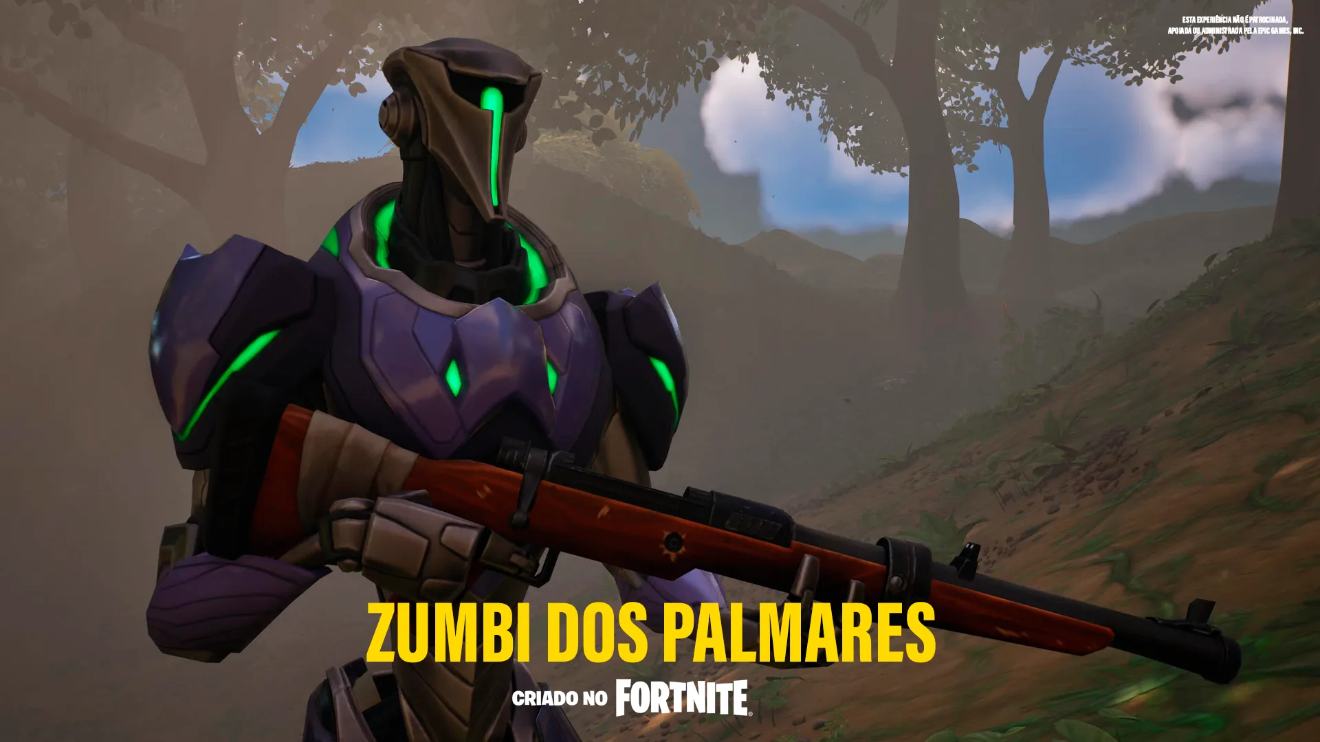 Pretahub e Salve Games lançam o mapa “Zumbi dos Palmares no Fortnite”