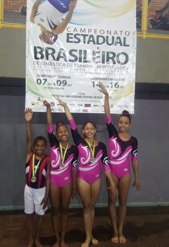 Futuro: ginastas sonham com Olimpíada