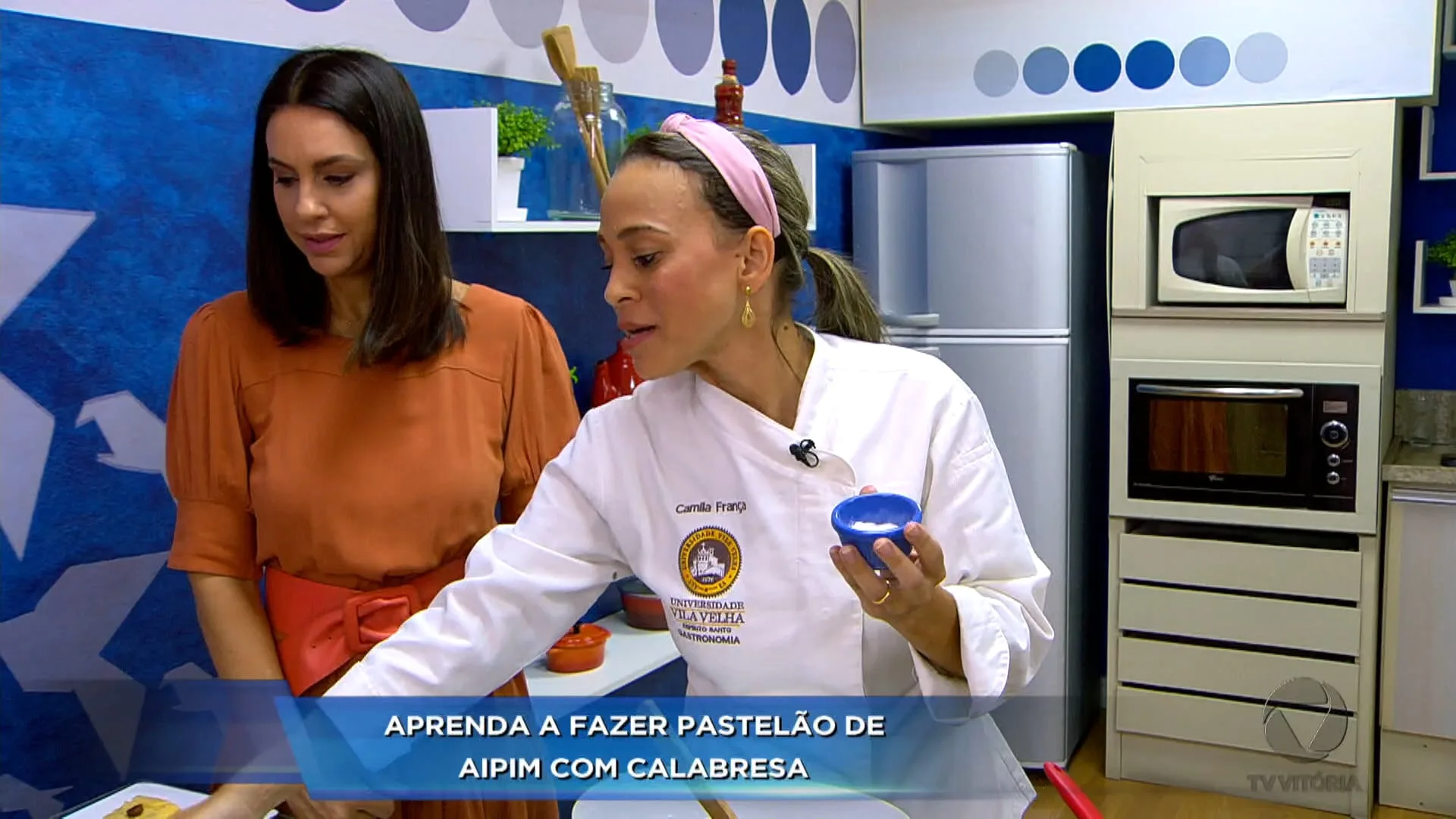 Espaço Gourmet: pastelão de aipim com calabresa e queijo