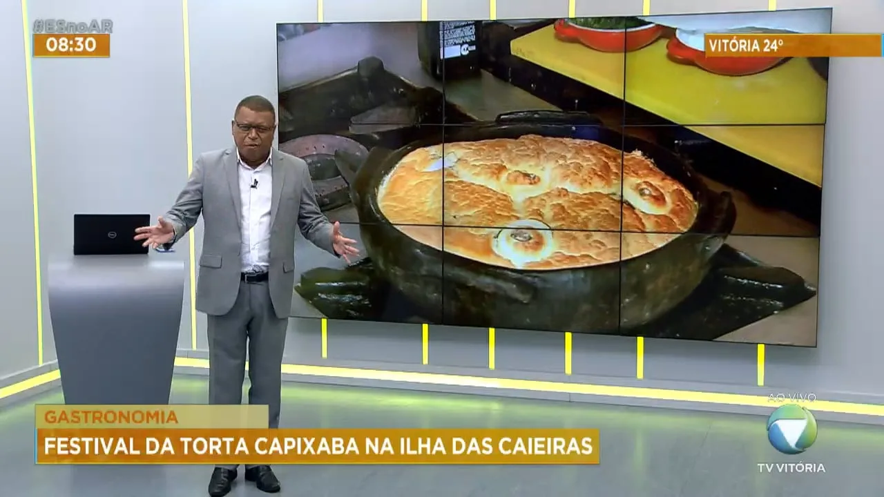 Festival da torta capixaba na Ilha das Caieiras neste fim de semana