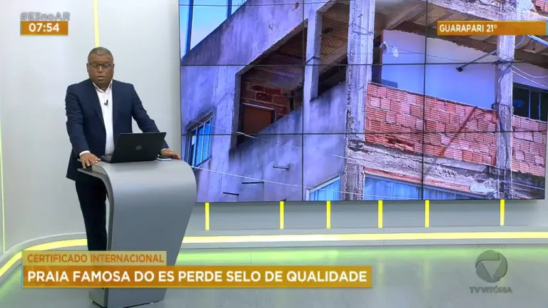 Bebê de nove meses cai do terceiro andar