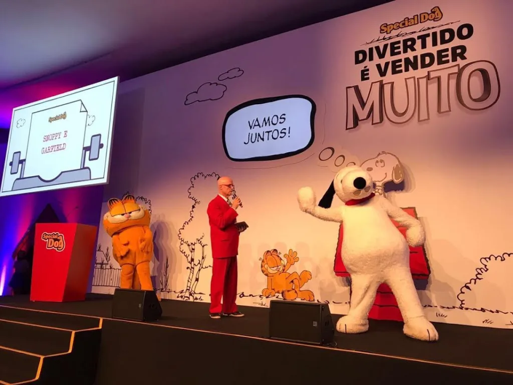 snoopy e garfield