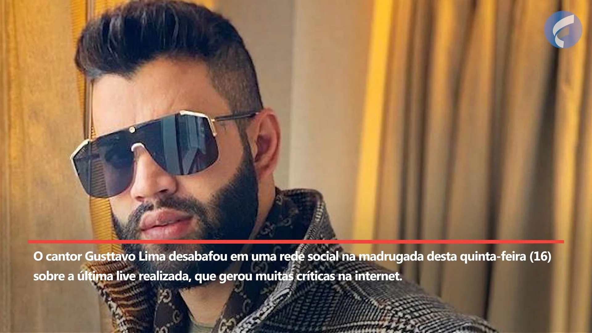 Gusttavo Lima anuncia que não fará mais lives depois de críticas