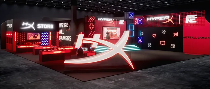 HyperX participa da Brasil Game Show pela décima vez consecutiva