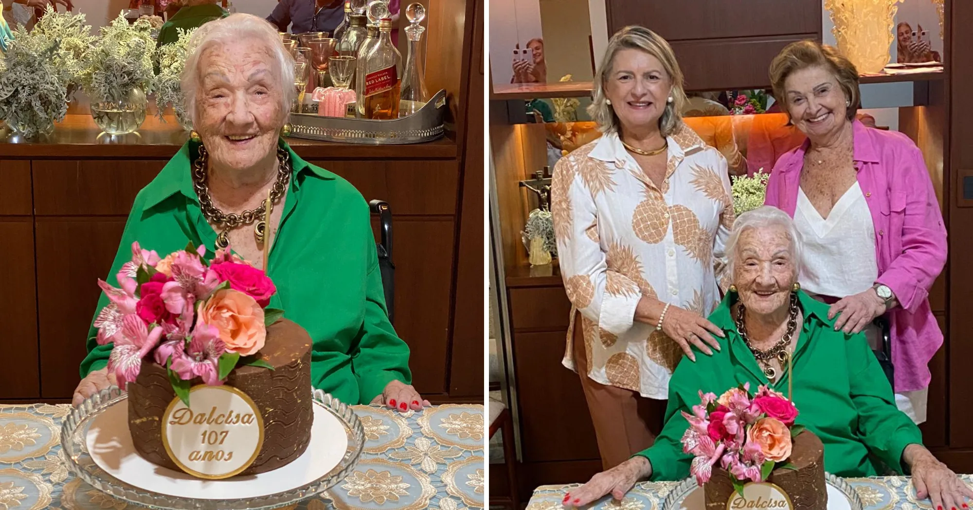 É festa! Professora tradicional do ES faz 107 anos de idade