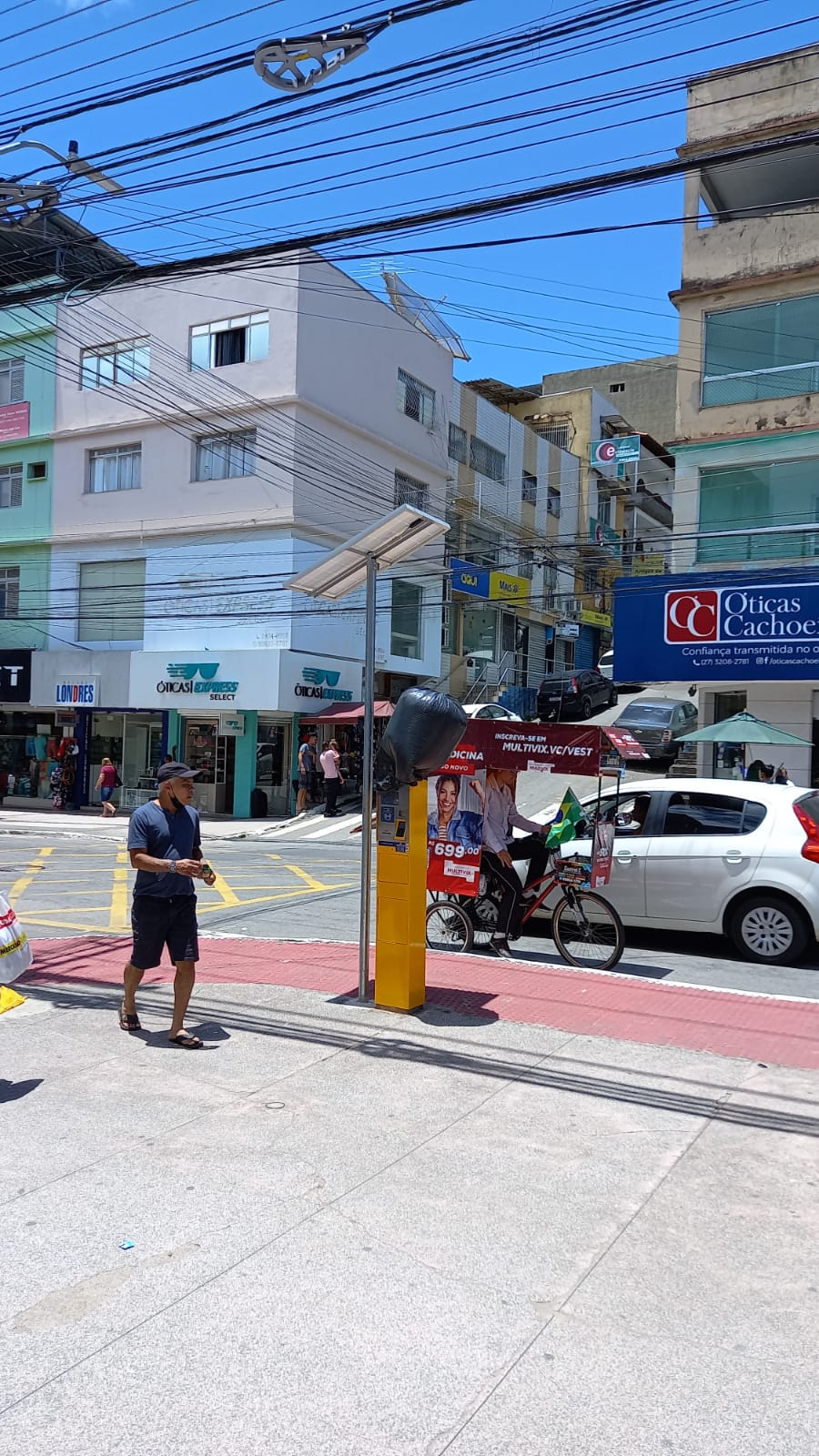 Rotativo volta a funcionar em Cariacica em janeiro e terá parquímetro com placa solar