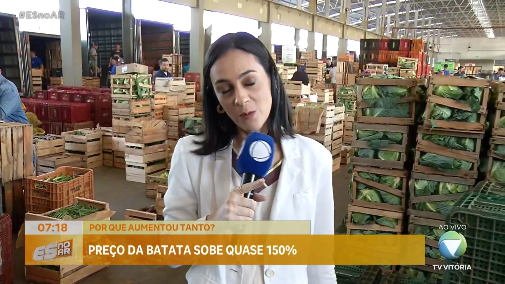 Preço da batata sobre quase 150%