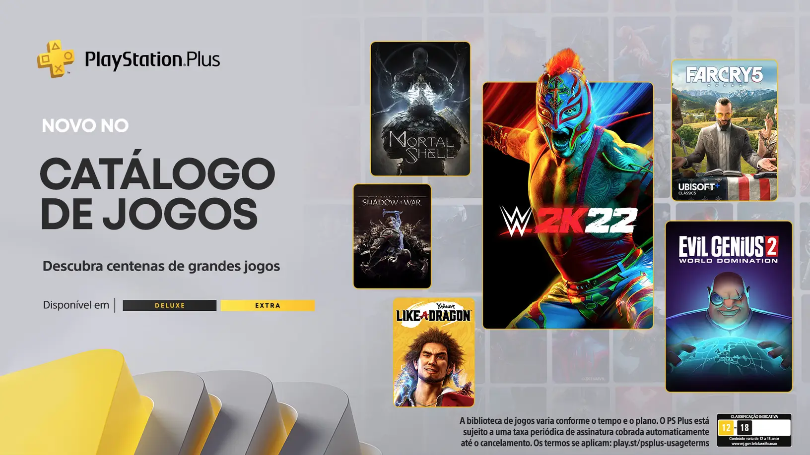 Títulos PlayStation Plus para dezembro: Far Cry 5, Mortal Shell e mais