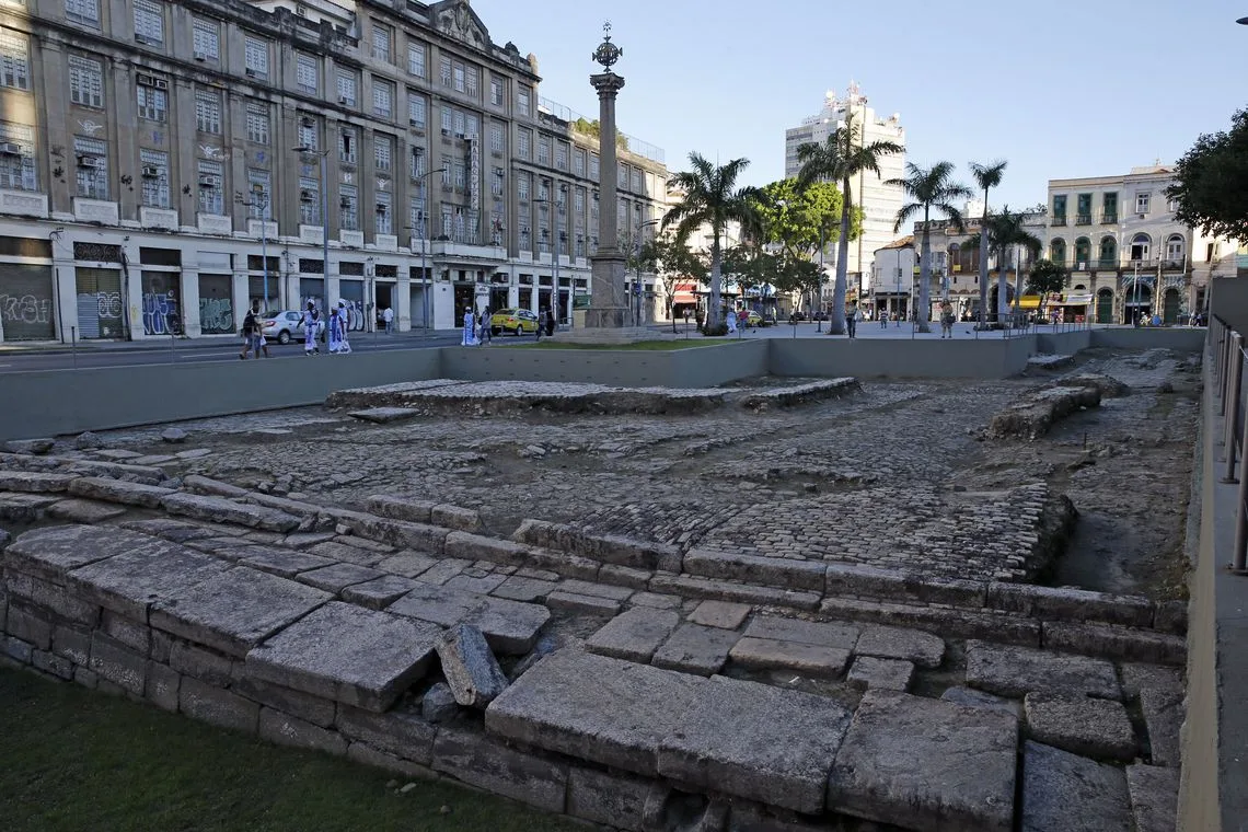 Rio de Janeiro – O Cais do Valongo, principal porto de entrada de escravos nas Américas é reconhecido como Patrimônio da Humanidade pela Unesco (Fernando Frazão/Agência Brasil).