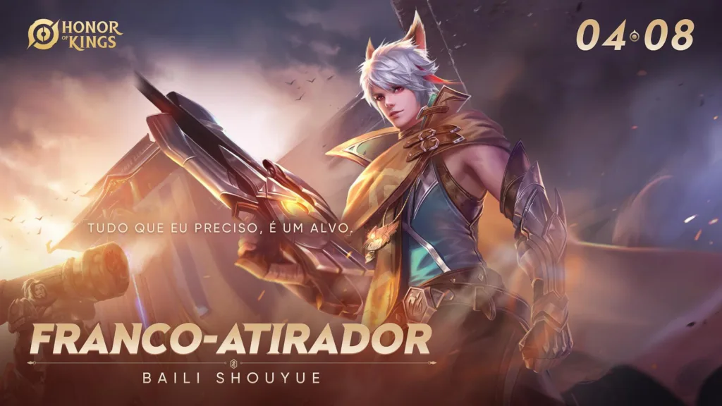 Honor of Kings recebe o novo Herói Baili Shouyue; confira o trailer