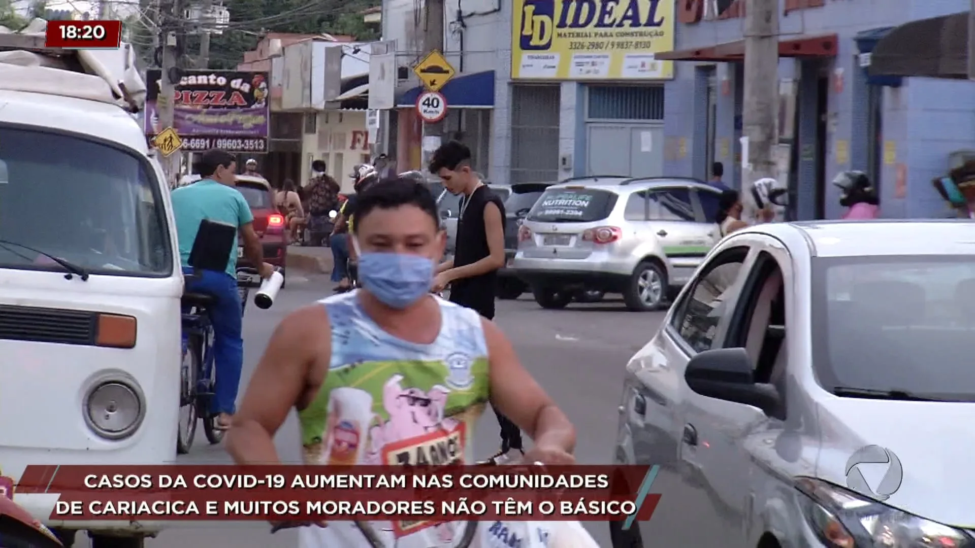 Casos da COVID-19 aumentam nas comunidades de Cariacica e muitos moradores não tem o básico